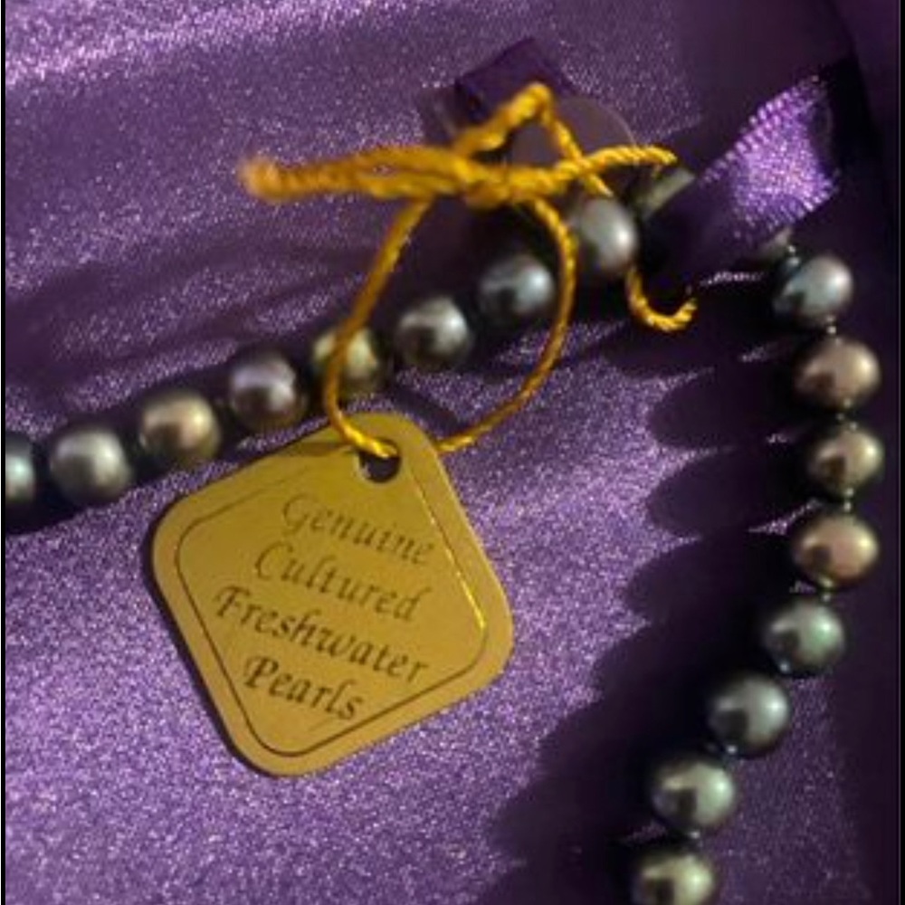 Authentic Iridescent Freshwater Pearl Vintage Necklace by JCPenney